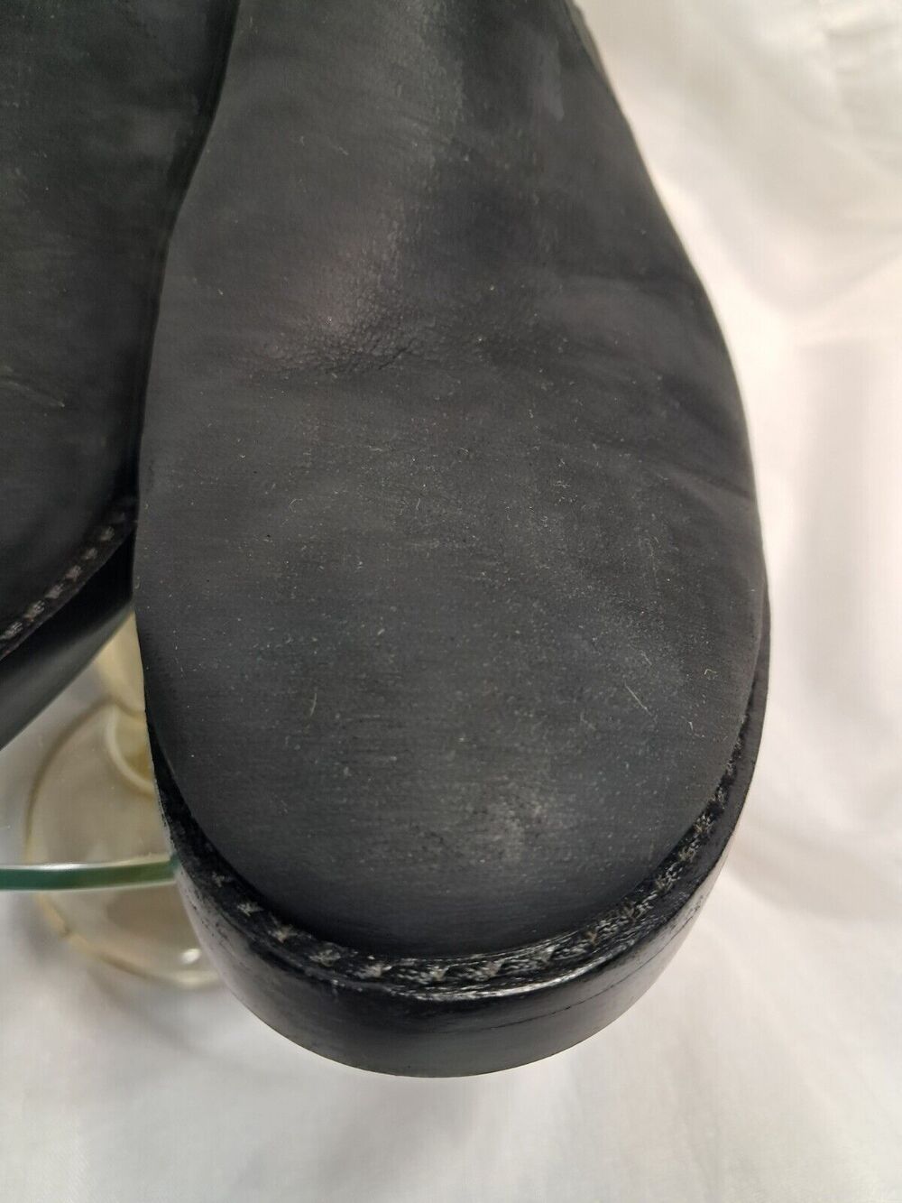 Cole Haan Women's Reid Waterproof Suede Black Ankle Boot 7.5 - Picture 6 of 14